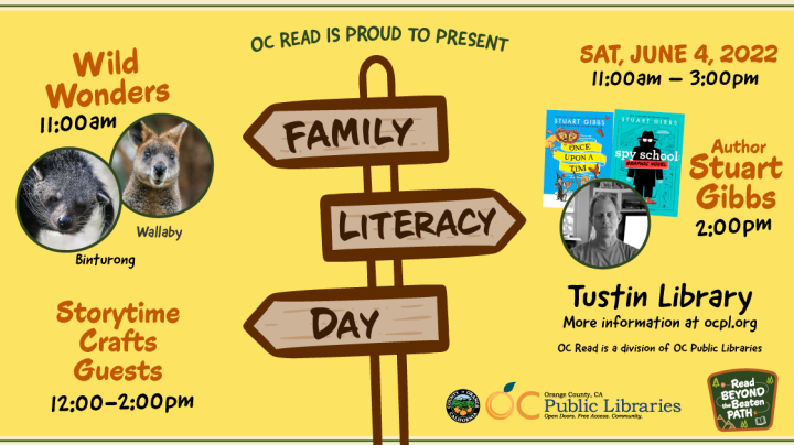 family literacy day banner